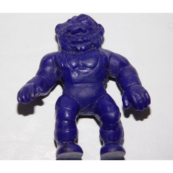 Lot 4 VTG 1986 Weird Balls Flyweight Wrestlers 2"  Figures Madballs TMAC - Picture 4 of 5